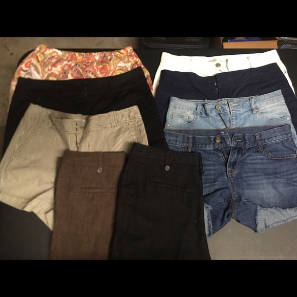 Lot of 9 pairs of Shorts, 6 and M, Custom Bundle - Picture 1 of 1